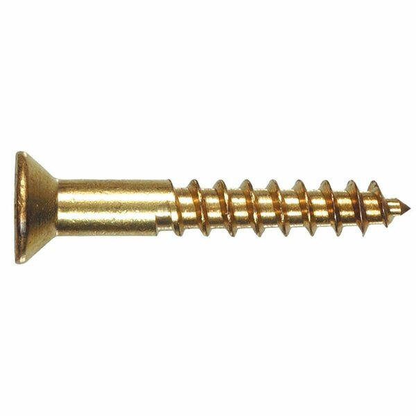 Homecare Products No. 8 x 1.25 in. Phillips Wood Screws, 100PK HO2087742